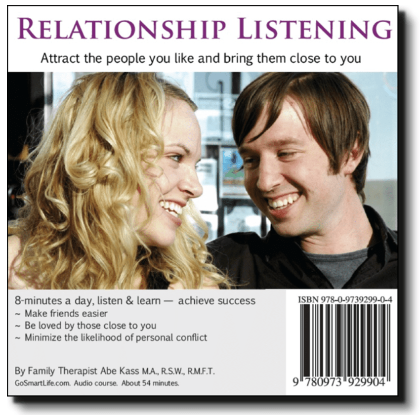 Relationship Listening Audiobook - Attract the people you like and bring them close to you